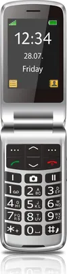 Produktbild von SL645 Plus 2G silber-schwarz (2025) Handy