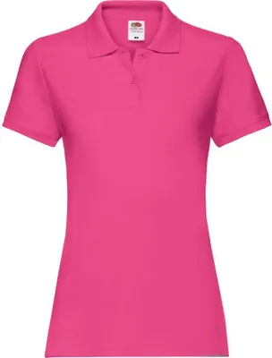 Produktbild von Poloshirt für Damen Lady-Fit Premium Polo - Fuchsia, S