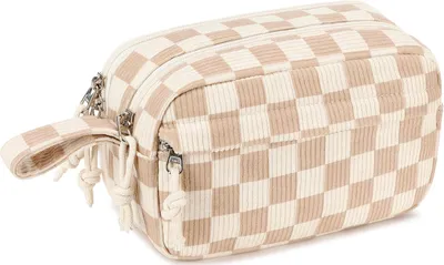 Imagen del producto de Estuche grande con cremallera, de 22x12x9 cm, ideal para material escolar
