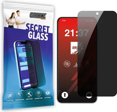 Zdjęcie produktu dla Ochraniacz ekranu GrizzGlass SecretGlass Privacy do Samsung Galaxy A16 - Czarny