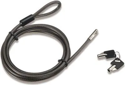 Produktbild von Hamlet XPADLOCK180S, 1,8 m, Rundkeil, Kunststoff, Stahl, Schwarz