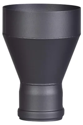 Zdjęcie produktu dla Przedłużenie przewodu kominowego FireFix czarny 21,5 x 15 cm czarny