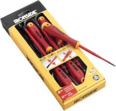 Produktbild von Ironside Schraubendreher-Set VDE 5-teilig