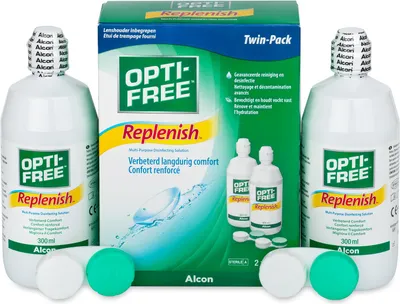 Produktbild von Opti-Free Replenish Multifunktions-Desinf.Lsg. 2X300 ml