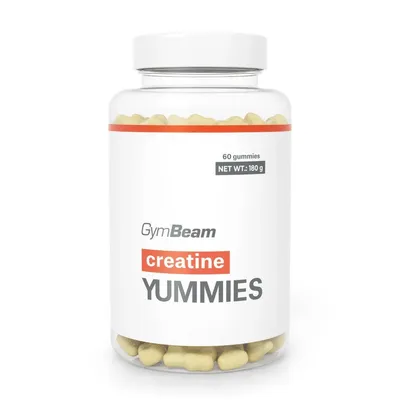 Produktbild von GymBeam - Kreatin Yummies 60 Kapseln