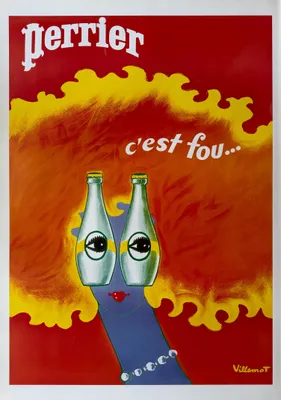 Image de Perrier - 70x100cm Affiche Poster