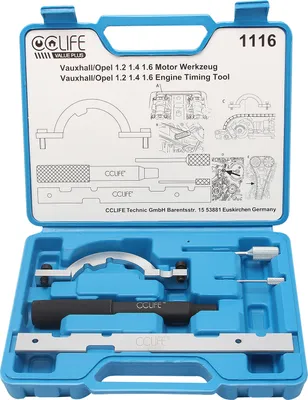 Produktbild von CCLIFE Motor steuerkette Nockenwellen Arretierung Einstellwerkzeug Kompatibel mit Astra Corsa Aqila 1.0 1.2 1.4