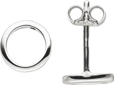 Produktbild von Ohrstecker Kreis 925 Sterling Silber Ohrringe