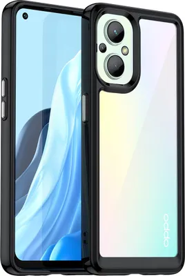 Immagine prodotto di Custodia per OnePlus Nord N20 5G trasparente, antiurto TPU silicone custodia protettiva nero