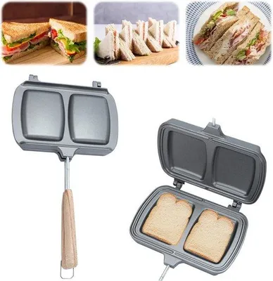 Immagine prodotto di Tostapane a due fessure per toast e panini, ideale per la colazione