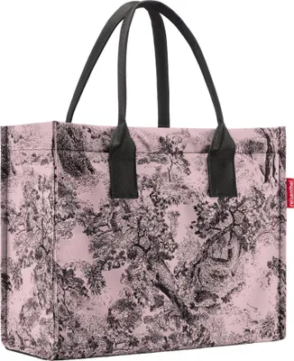 Zdjęcie produktu dla Reisenthel daily shopper, Torba na zakupy, Czarny, Różowy, Poliester, Monochromatyczny