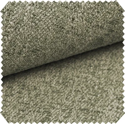 Produktbild von novely® exquisit SPEZZANO - Grob Strukturierter Möbelstoff - Schwer Entzündbarer Polsterstoff - Pflegeleichte Meterware 1lfm - Farbe: 06 Pastell Grün Creme