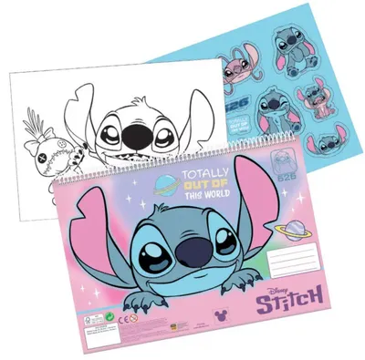 Zdjęcie produktu dla Disney, seria "Lilo i Stitch", notatnik spiralny format A4, 40 stron