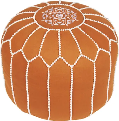 Produktbild von Orientalische Pouf Sitzkissen Deko Outdoor Chems braun