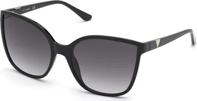 Produktbild von Guess Gu7748 Damen-sonnenbrille Schwarz 60 Damen Schwarz 60
