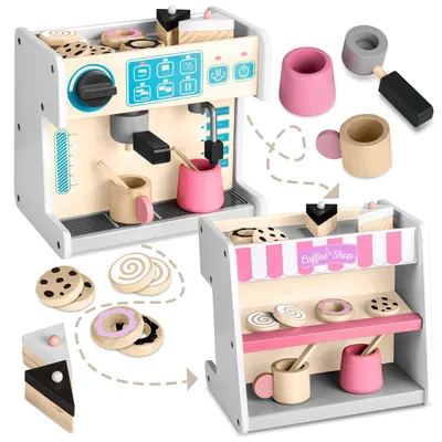 Obrázok produktu pre Cukráreň s kávovarom Ricokids 785101 biela