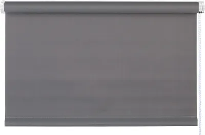 Produktbild von Klemmfix Fensterrollo blickdicht Grau 120 x 150 cm mit Lichtschutz