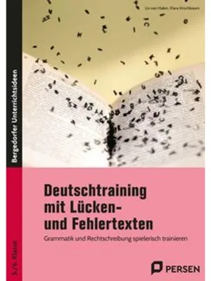 Immagine prodotto di Deutschtraining mit Lücken- und Fehlertexten