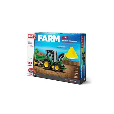 Obrázek produktu pro ROTO Stavebnice 4v1 Farm, 147 dílků