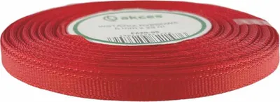 Obrázok produktu pre Stuha / rypsová stuha 6 mm červená 23 m