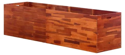 Produktbild von Hochbeet aus Akazienholz 200x50x50cm