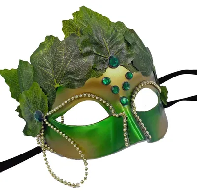 Image de Smiffys - Masque de déguisement - Homme/Femme, unie SM354 (taille unique) (vert)