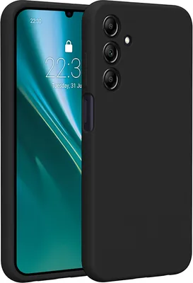Zdjęcie produktu dla Nakładka Etteri Silicone Case do Samsung Galaxy A25 5G (global) czarna