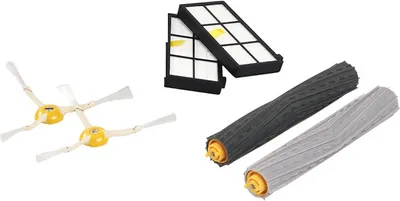 Obrázok produktu pre Sada príslušenstva pre iRobot Roomba série 800 / 900 / A - LIVIT Vysokokvalitné náhradné diely pre optimálne výsledky čistenia a dlhšiu životnosť vášho robota.