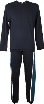 Immagine prodotto di Pigiama uomo RAGNO cotone estivo manica lunga collo v con polsini articolo U464N2 JO CO PGLV, Taglia 54, Cotone 100%