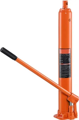 Immagine prodotto di Martinetto idraulico a carrello per motori da 4 t - Base piana - Martinetto a bottiglia per auto per sollevare motori - Gru per garage/officine - Azienda agricola - SM®