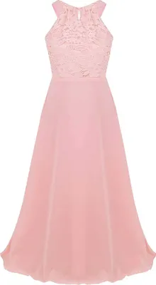 Produktbild von Elegantes Spitzenkleid für Mädchen Kinder Gr. 152 Cm – Perfekt für festliche Anlässe, Hochzeit Party Taufe Langes Kleid