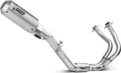 Produktbild von MIVV Mk3 Komplettauspuff aus Edelstahl für KAWASAKI z650 2024-2025