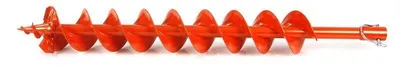 A product shot of an auger on a white background.