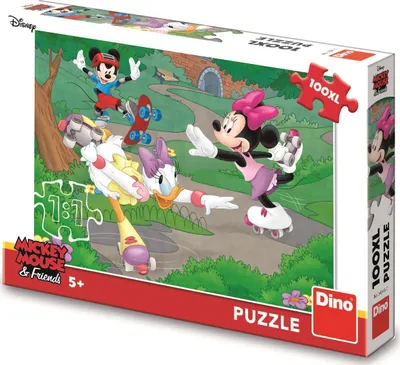 Produktbild von DINO Puzzle Minnie Sport XL 100 Teile