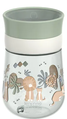 Produktbild von Mepal - Trinklernbecher 360° Mio Little Dutch - 300 ml - Safari Friends