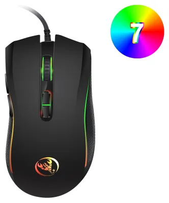 Obrázek produktu pro Sada klávesnice a myši, kabelové připojení, RGB podsvícení, mechanické spínače, černá