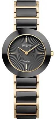 Produktbild von Bering 11429-732 Damenuhr, Edelstahl\Keramik, Schwarz