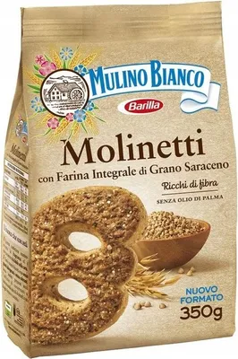Produktbild von Molinetti Vollkornkekse 350g - Mulino Bianco