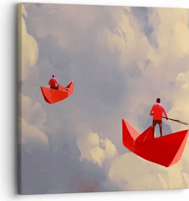 Produktbild von Bild auf Leinwand - Leinwandbild - Abstraktion modern - 30x30cm - Wand Bild - Wanddeko - Wandbilder - Leinwanddruck - Bilder - Kunstdruck - Wanddekoration - Leinwand bilder - Wandkunst - AC30x30-3832