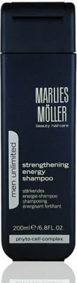 Produktbild von Marlies Möller Men Unlimited Strengthening Energy Shampoo, 200 ml, Shampoo, Nicht-professionell, Männer, Alle Haare, Alle Farben