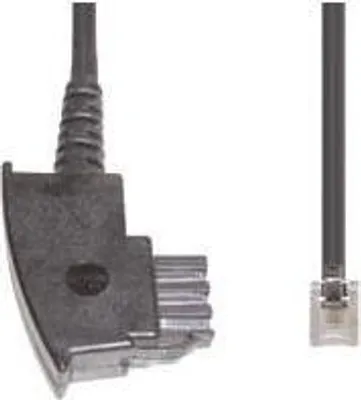 Immagine prodotto di e+p T 37 Cavo telefonico nero da 10 m (T37)
