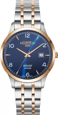 Immagine prodotto di Orologio da uomo ROAMER 509833 49 44 20, blu scuro, classico