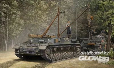Obrázok produktu pre Trumpeter Nemecké vyprosťovacie vozidlo Bergepanzer IV 1:35