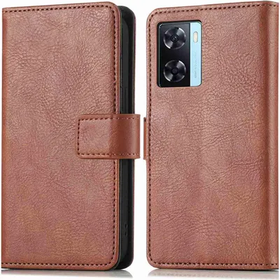Zdjęcie produktu dla imoshion Luxe Bookcase dla Oppo A57(s) - brązowy