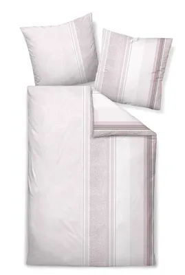 Produktbild von Janine  Messina Mako-Satin Bettwäsche 43056 Messina Farbe mauve 155x220 cm  80x80 AL