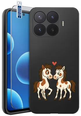 Productafbeelding van Beschermhoezen voor de Xiaomi 17T – Designs | Mat siliconen hoesje + 9H-glas