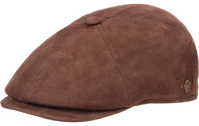 Produktbild von Scippis Roma Cap Schiebermütze Flatcap Braun