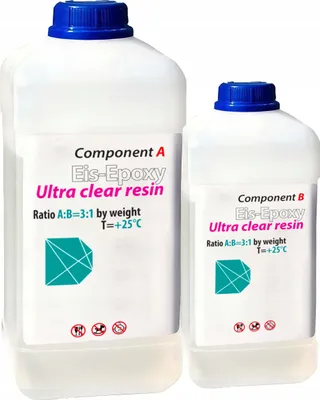 Obrázok produktu pre CRYSTALLINE 3D-EPOXY-CASTING RESIN, bezfarebná, na odlievanie, 1,2 kg