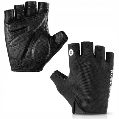 Produktbild von Rockbros S106 Kurze Fahrradhandschuhe mit Polsterung