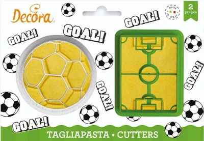 Produktbild von Fußball-Ausstechformen 2 Stück Förmchen